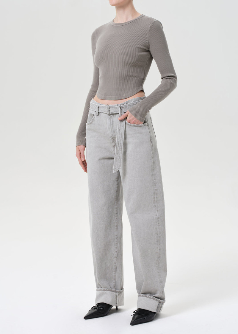 NEEMA TEE IN DRAB 4