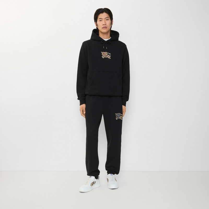 Burberry EKD Check Cotton Jogging Pants outlook