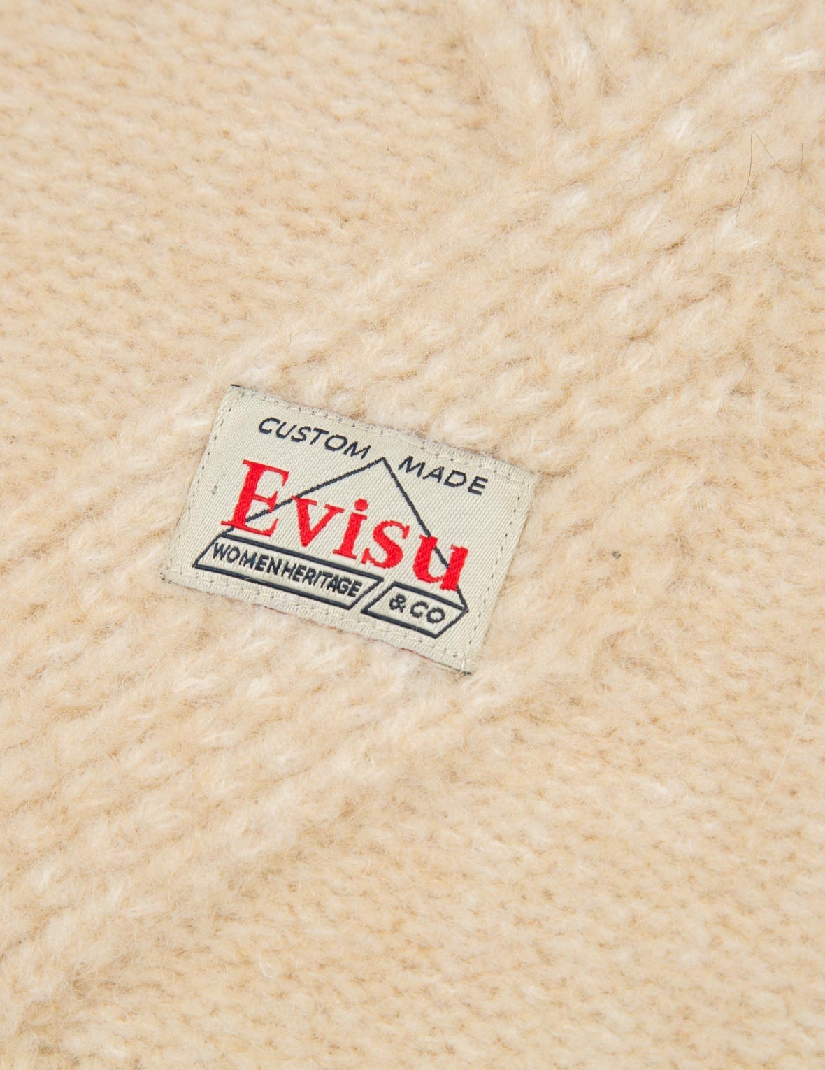 HAND KNIT CABLE CARDIGAN - 8