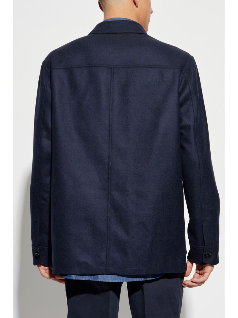 buttoned wool jacket 4
