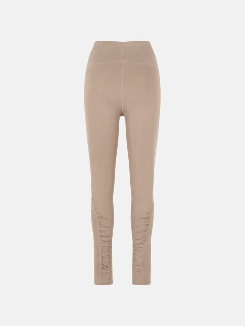 adidas 'STD' LEGGINGS IN BEIGE POLYAMIDE BLEND outlook