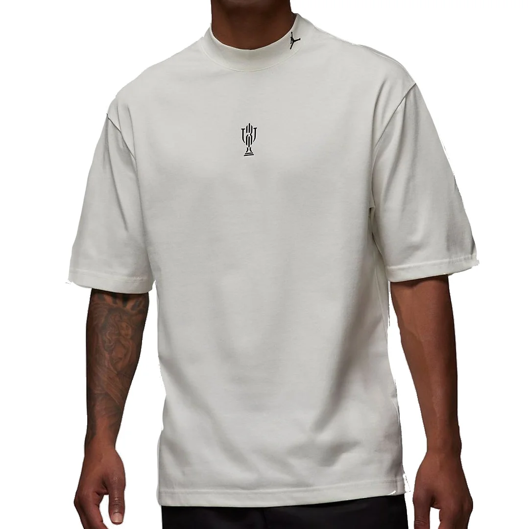 Air Jordan x Trophy Room Short Sleeves Top 'Cream' FQ3844-133 - 1