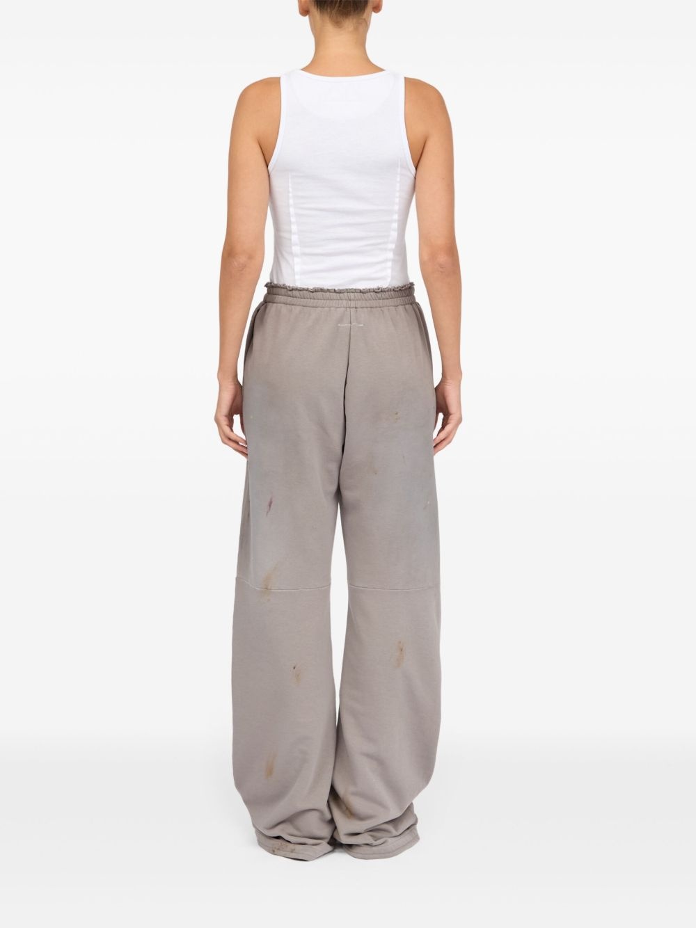paint-splatter track pants - 6