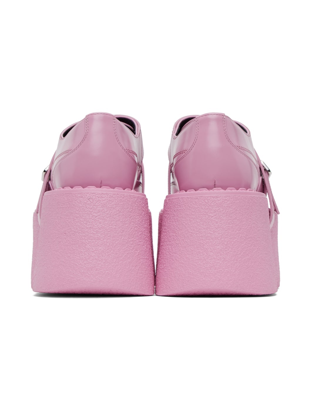 SSENSE Exclusive Pink Superstack Oxfords - 2