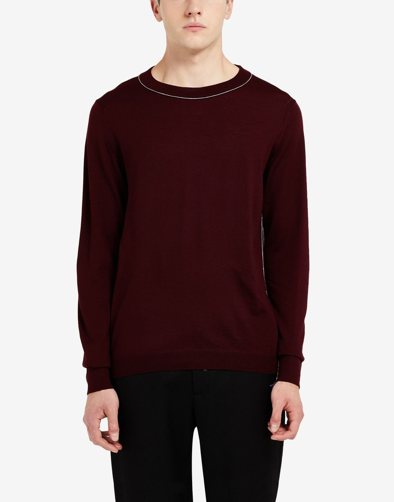 Crew-neck merino 스웨터 5