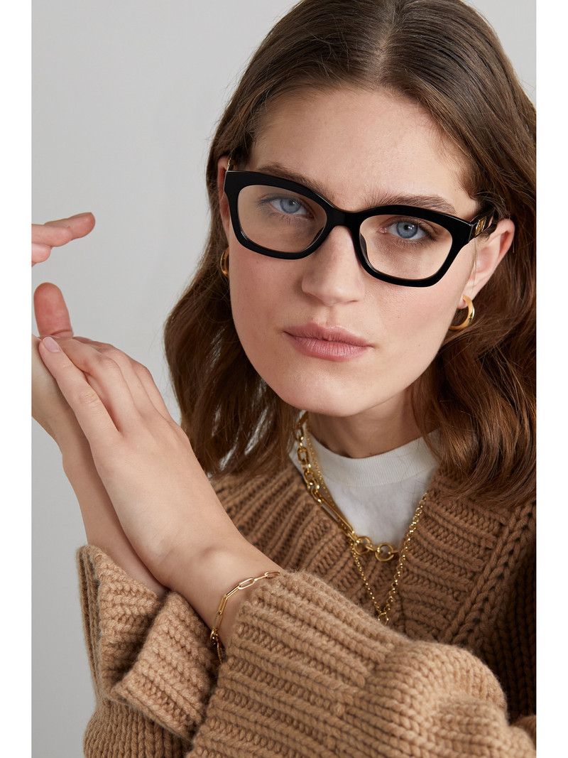 FENDI O'lock D-frame Acetate Optical Glasses outlook