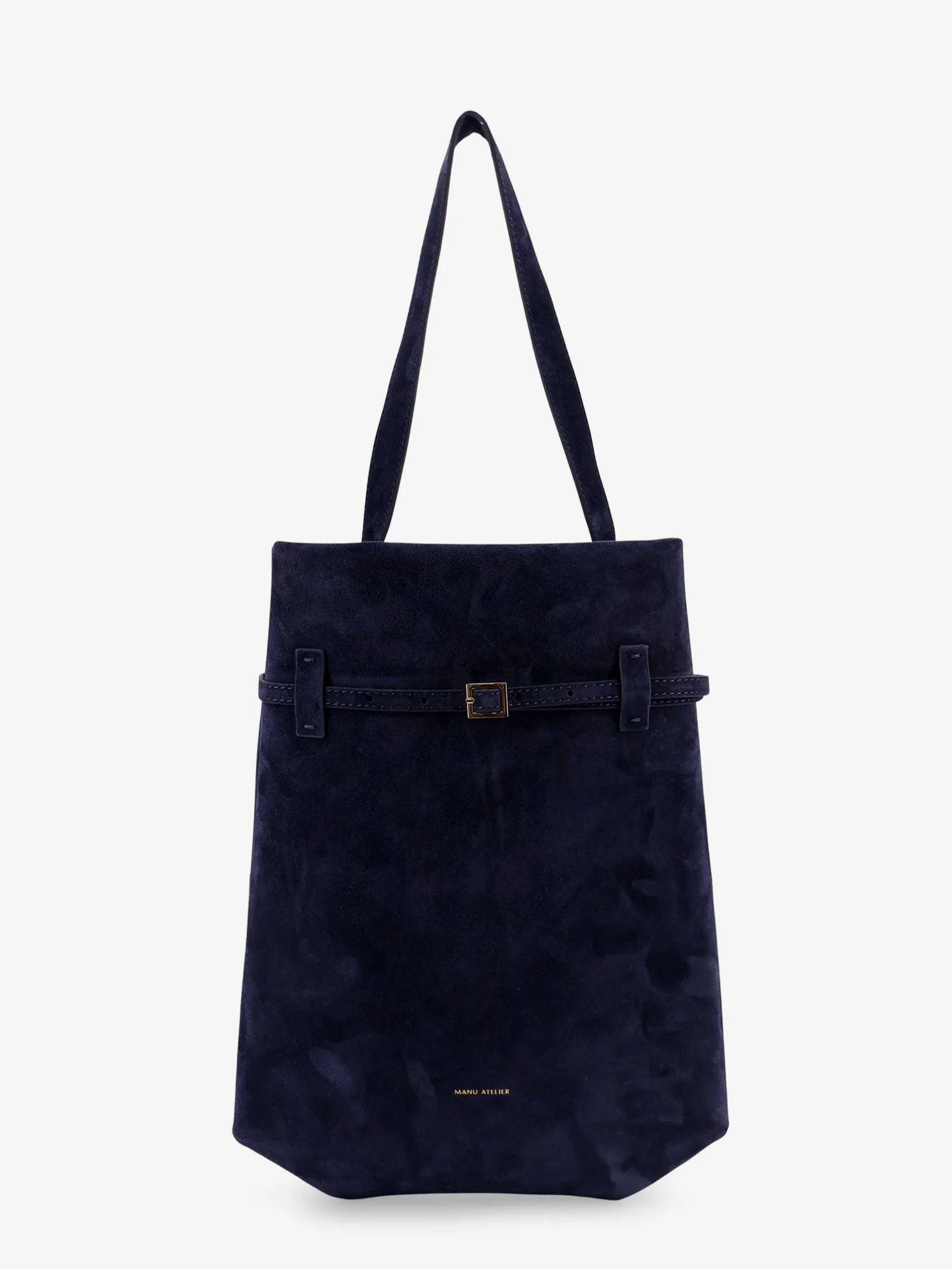 Manu Atelier Tote Du Jour Suede Shoulder Bag - 1