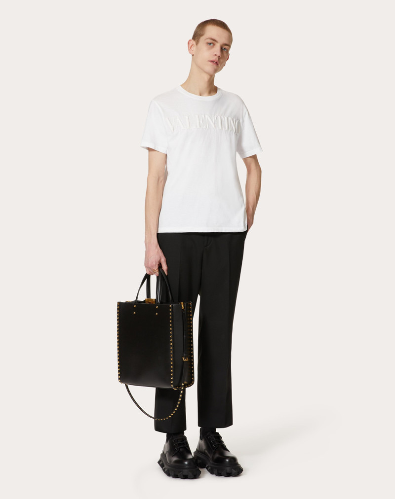 Valentino ROCKSTUD GRAINY CALFSKIN TOTE BAG outlook