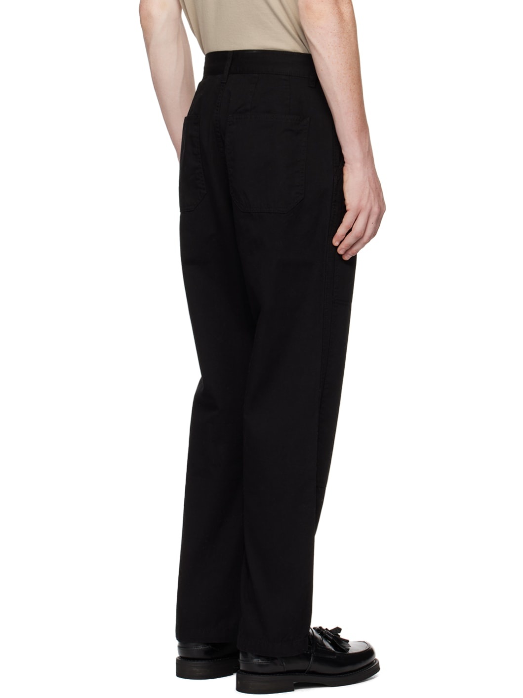 Black Double Knee Trousers - 3