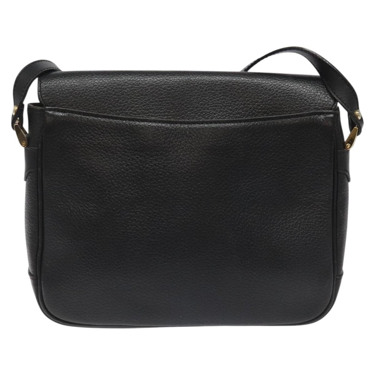 Burberry Shoulder Bag Leather Black - 3