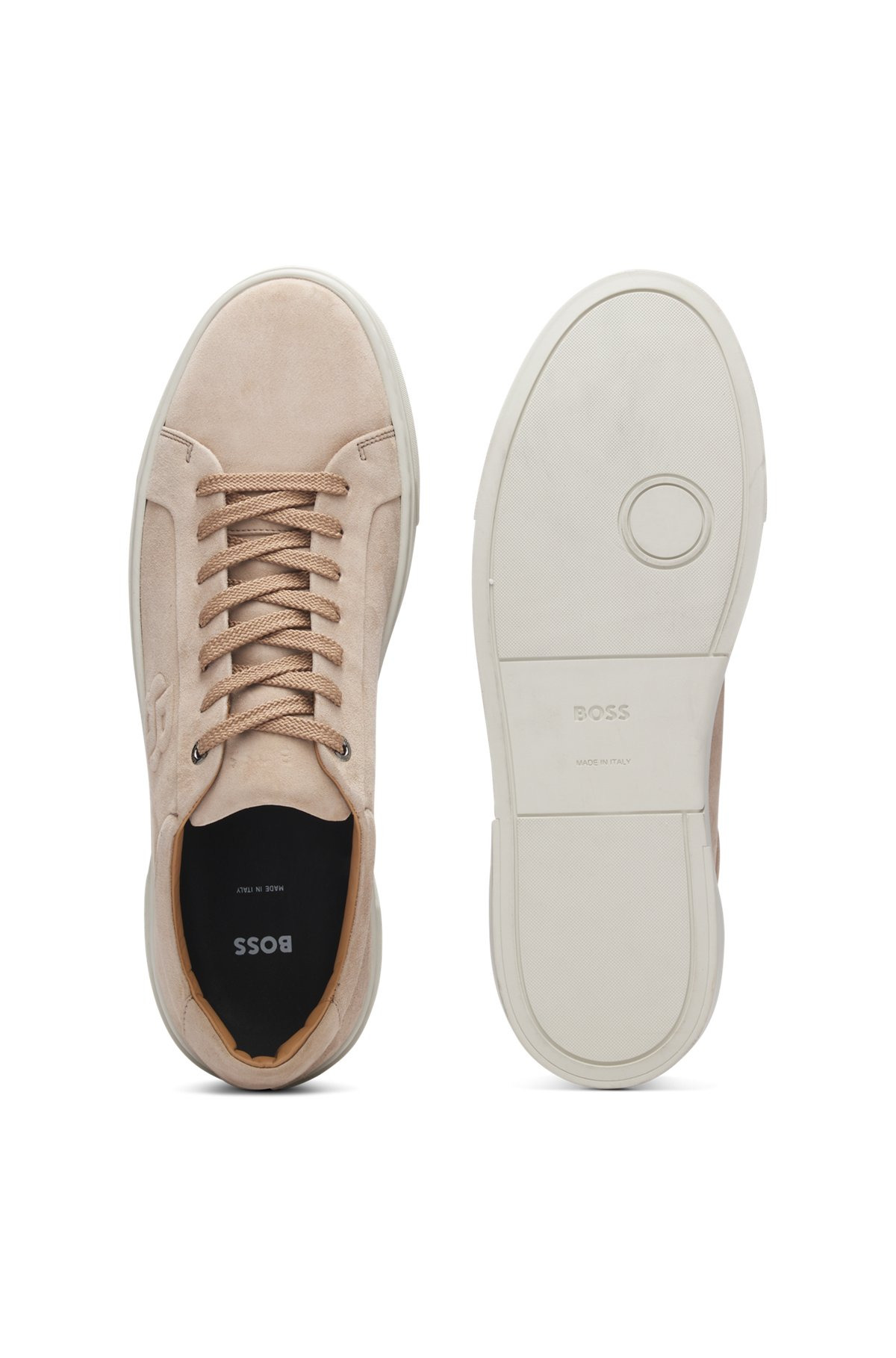 GARY TRAINERS IN VELOUR-EFFECT SUEDE - 3
