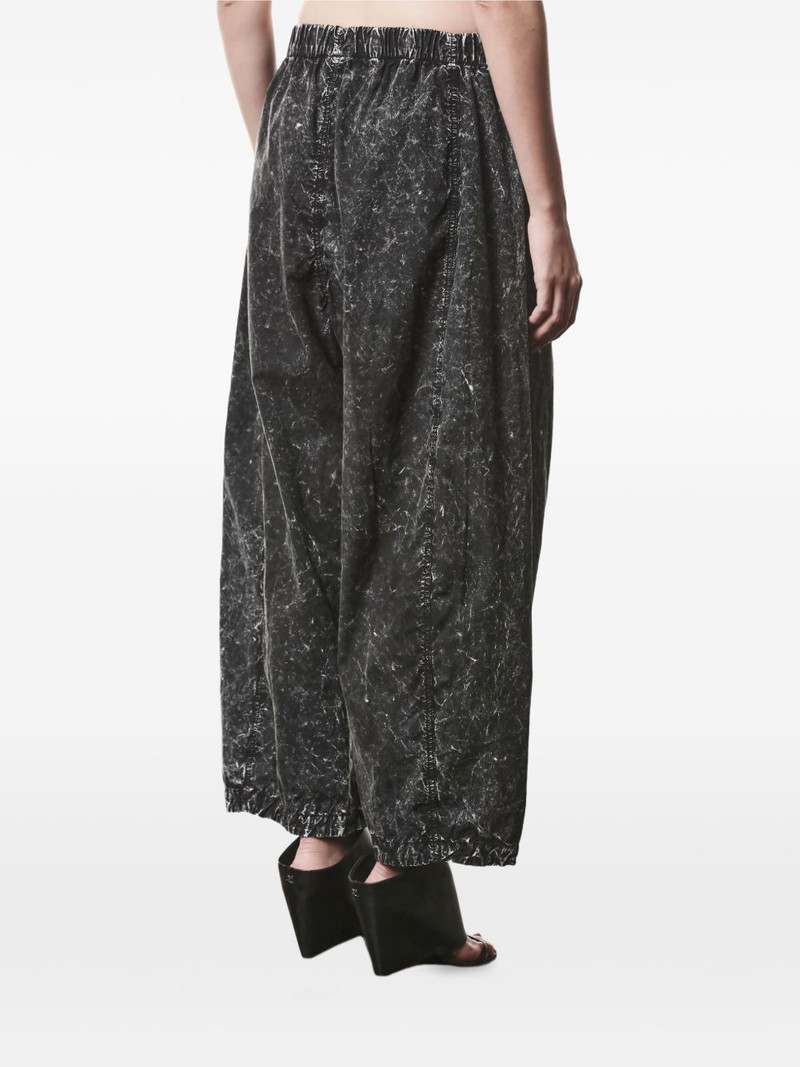thom/krom marble-print trousers outlook