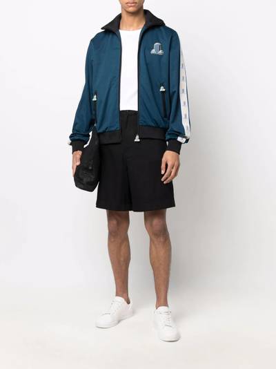 Lanvin logo jacquard track jacket outlook