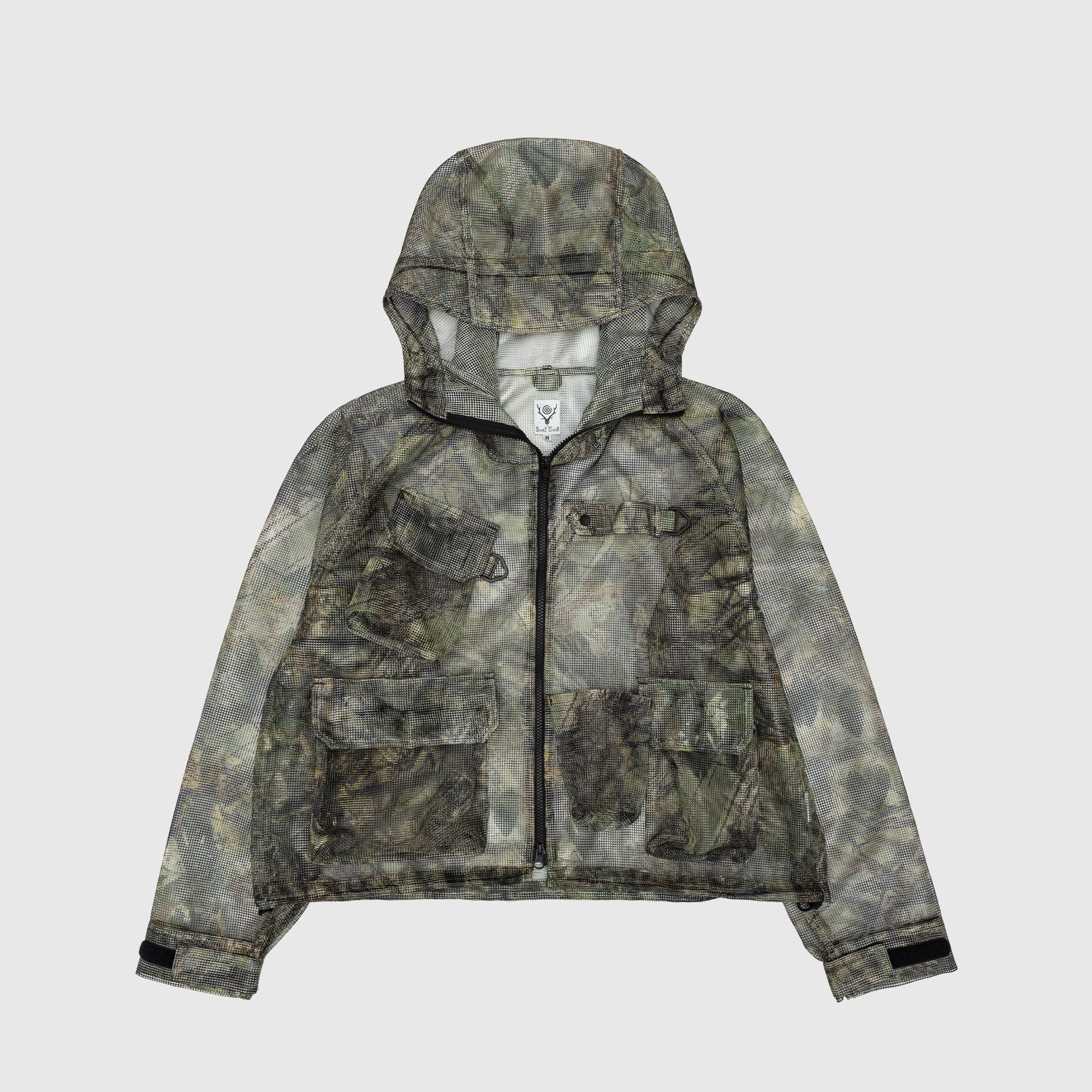 South2 West8 HEAVYWEIGHT MESH BUSH TREK JACKET | REVERSIBLE
