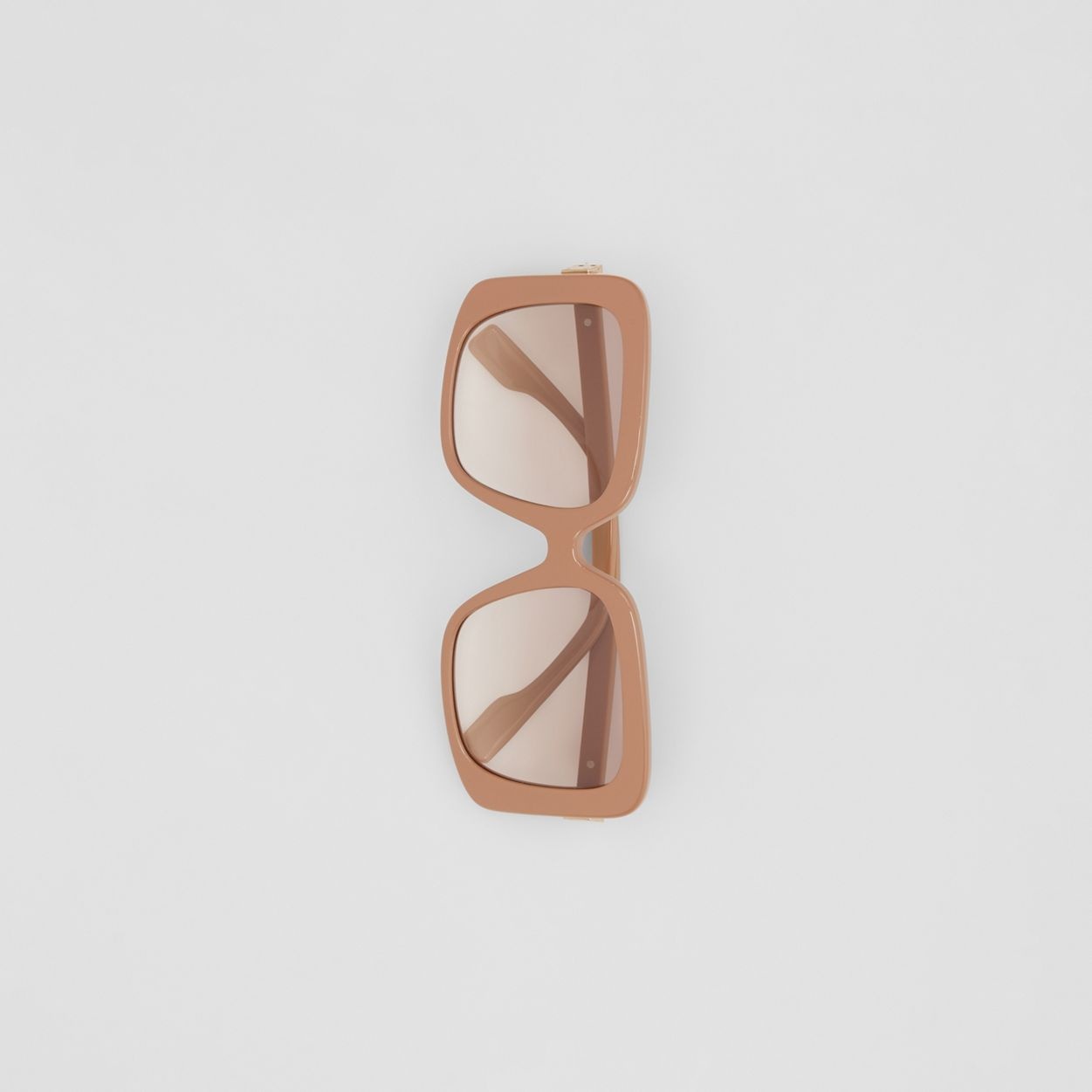 Hardware Detail Square Frame Sunglasses - 4
