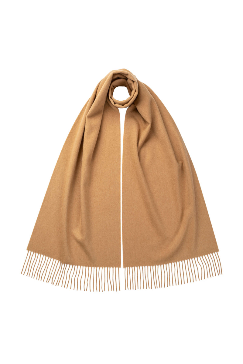 Wide Cashmere Scarf 1