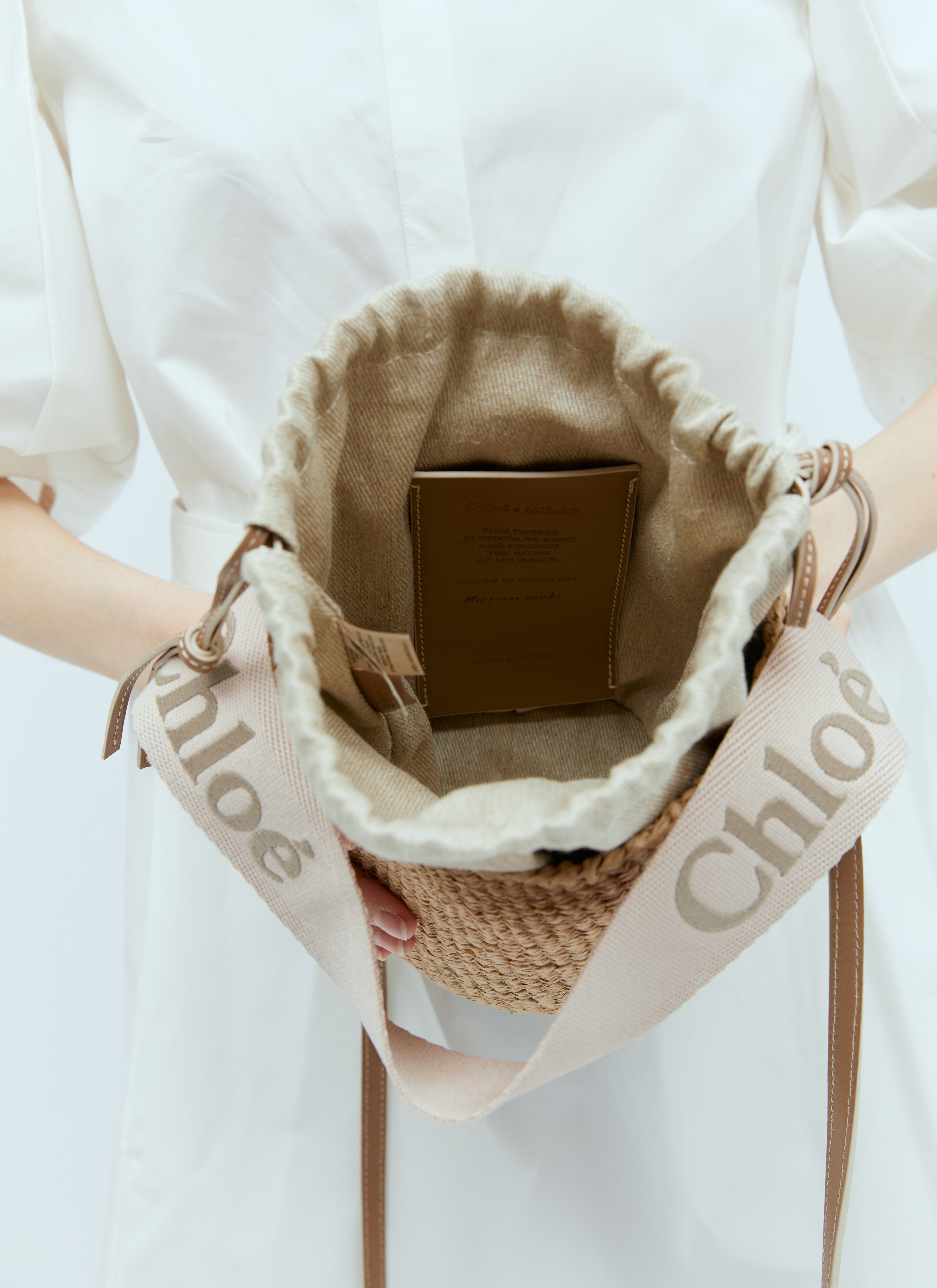 Chloé Small Woody Basket Bag | lncc | REVERSIBLE