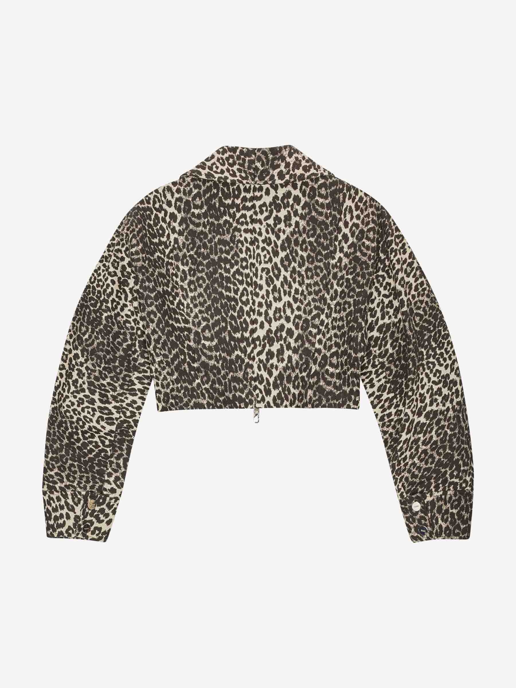 CROPPED ZIPPER JACKET - 3