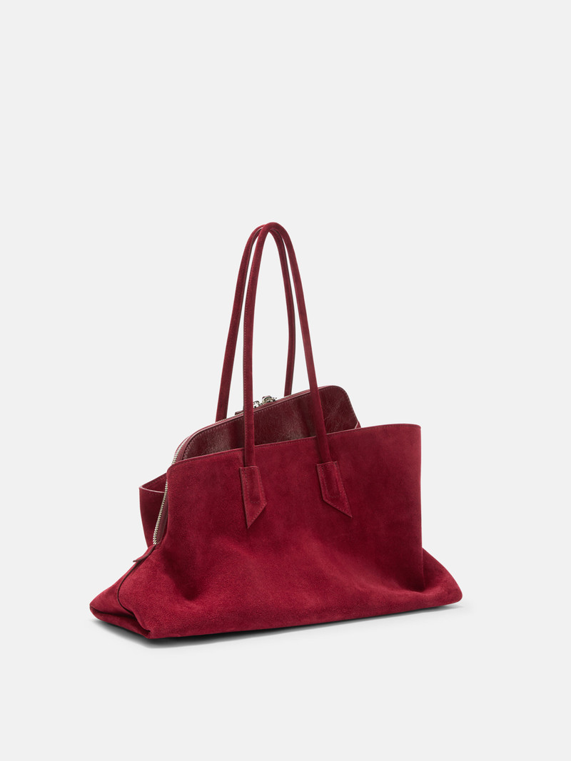 "LA PASSEGGIATA MEDIUM" CHERRY RED TOP HANDLE 3