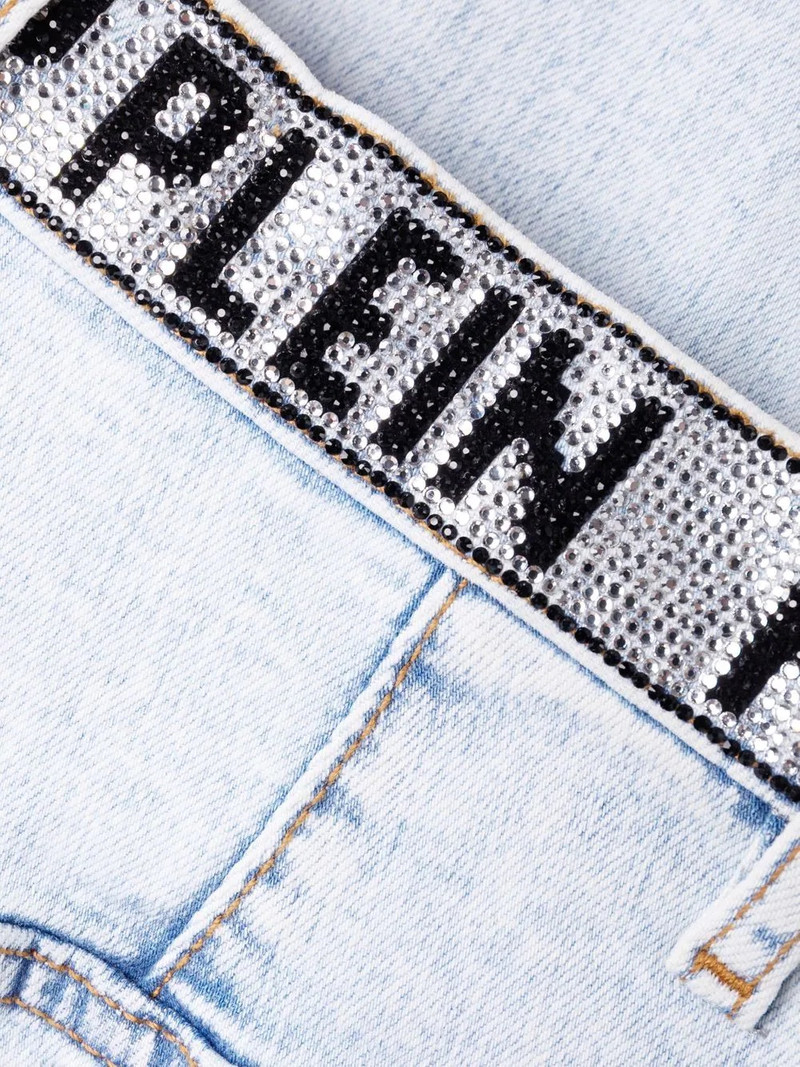 high-waist denim jeggings 8