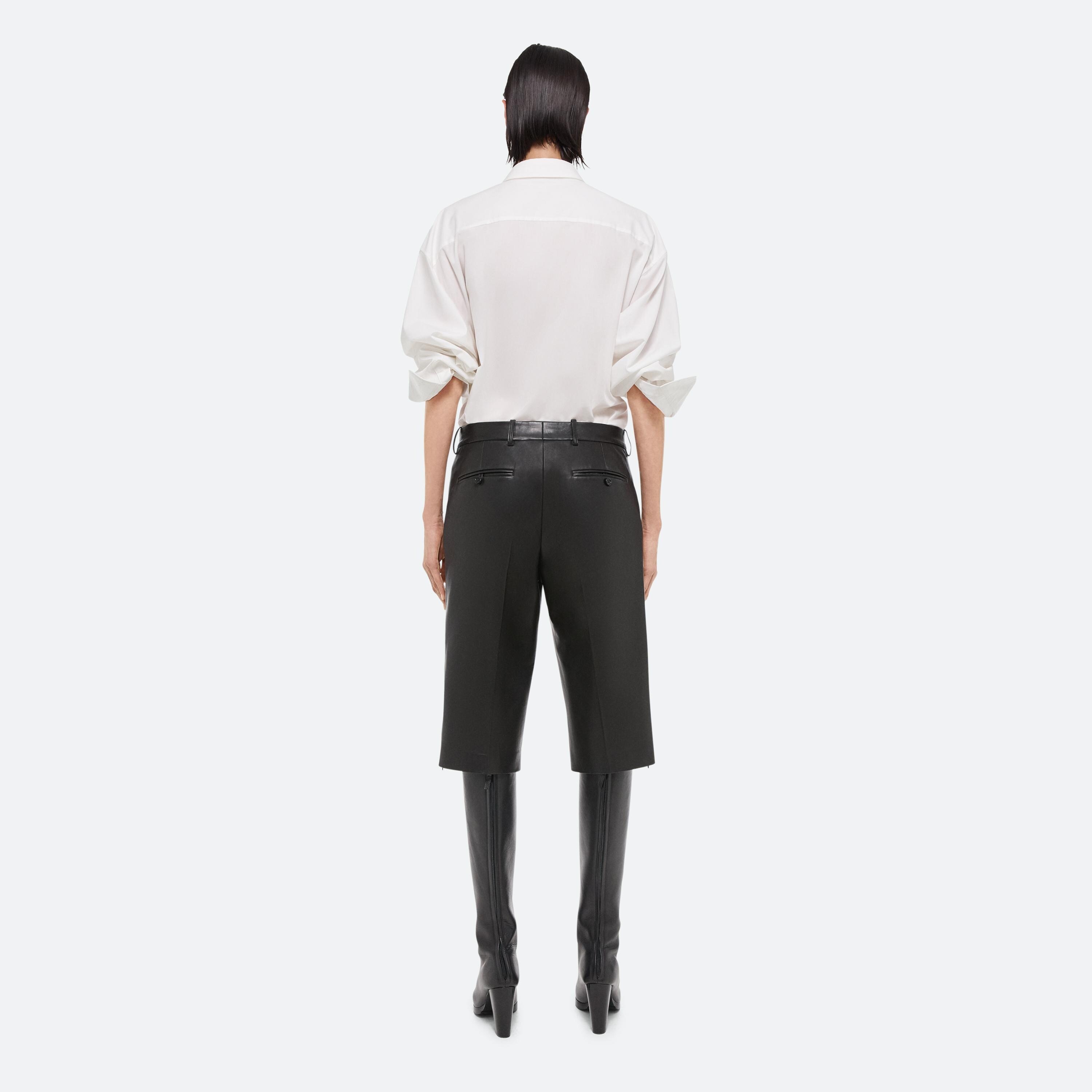 LEATHER CAR SHORT - 5
