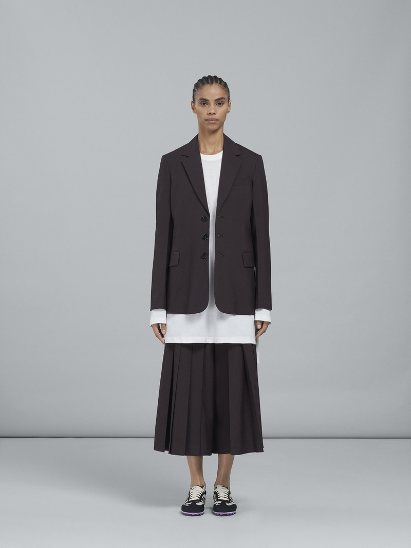 Marni TROPICAL WOOL BLAZER outlook