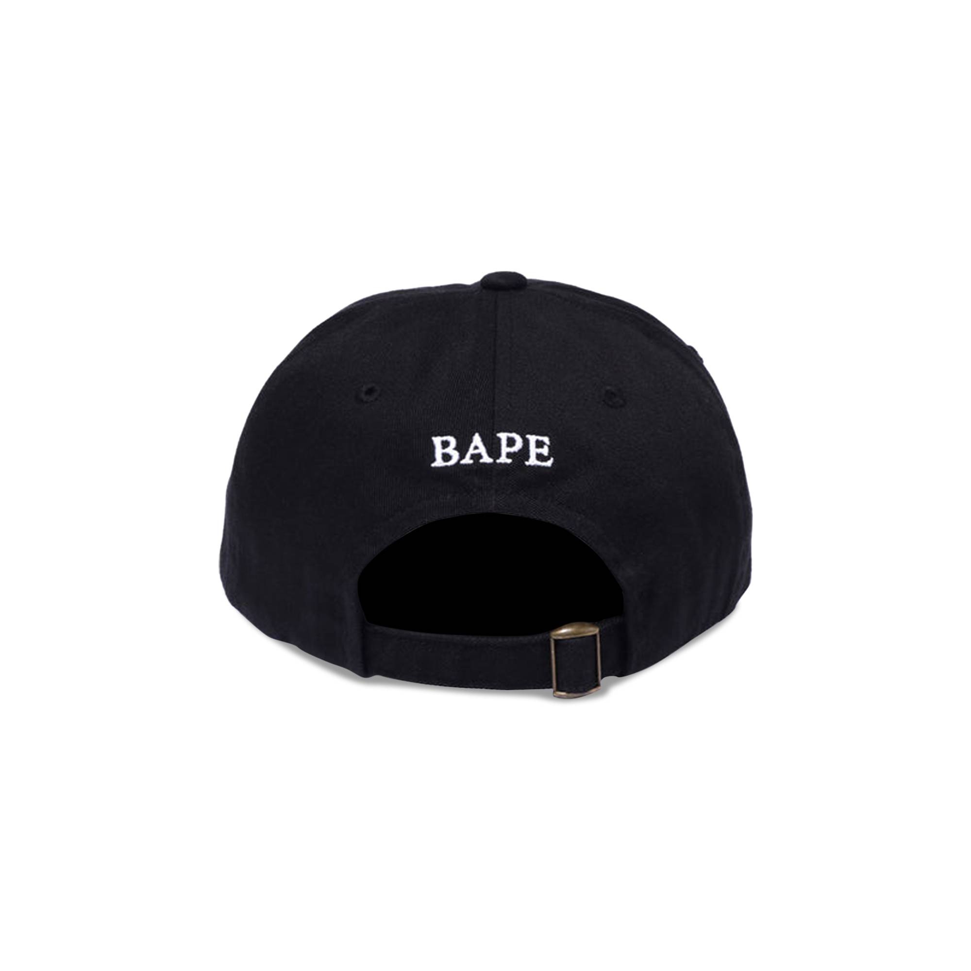 BAPE Ape Head One Point Panel Cap 'Black' - 2