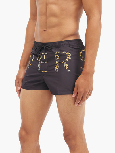 VERSACE Logo-print swim shorts outlook