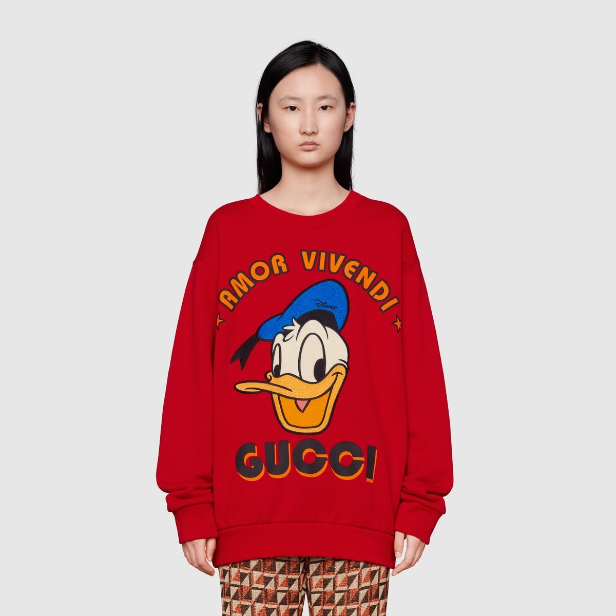 Disney x Gucci Donald Duck sweatshirt - 3