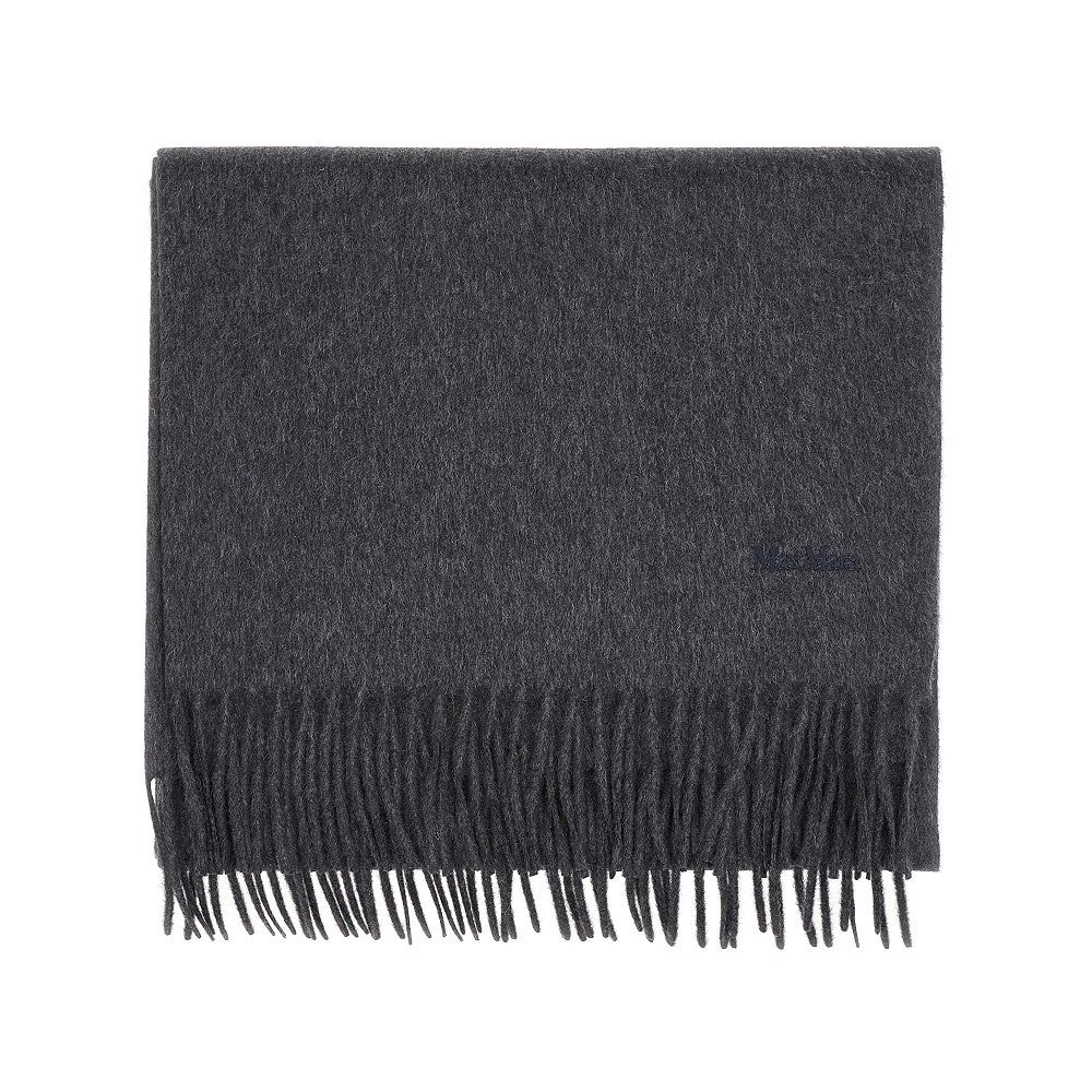 SABLE-EFFECT CASHMERE SCARF - 1