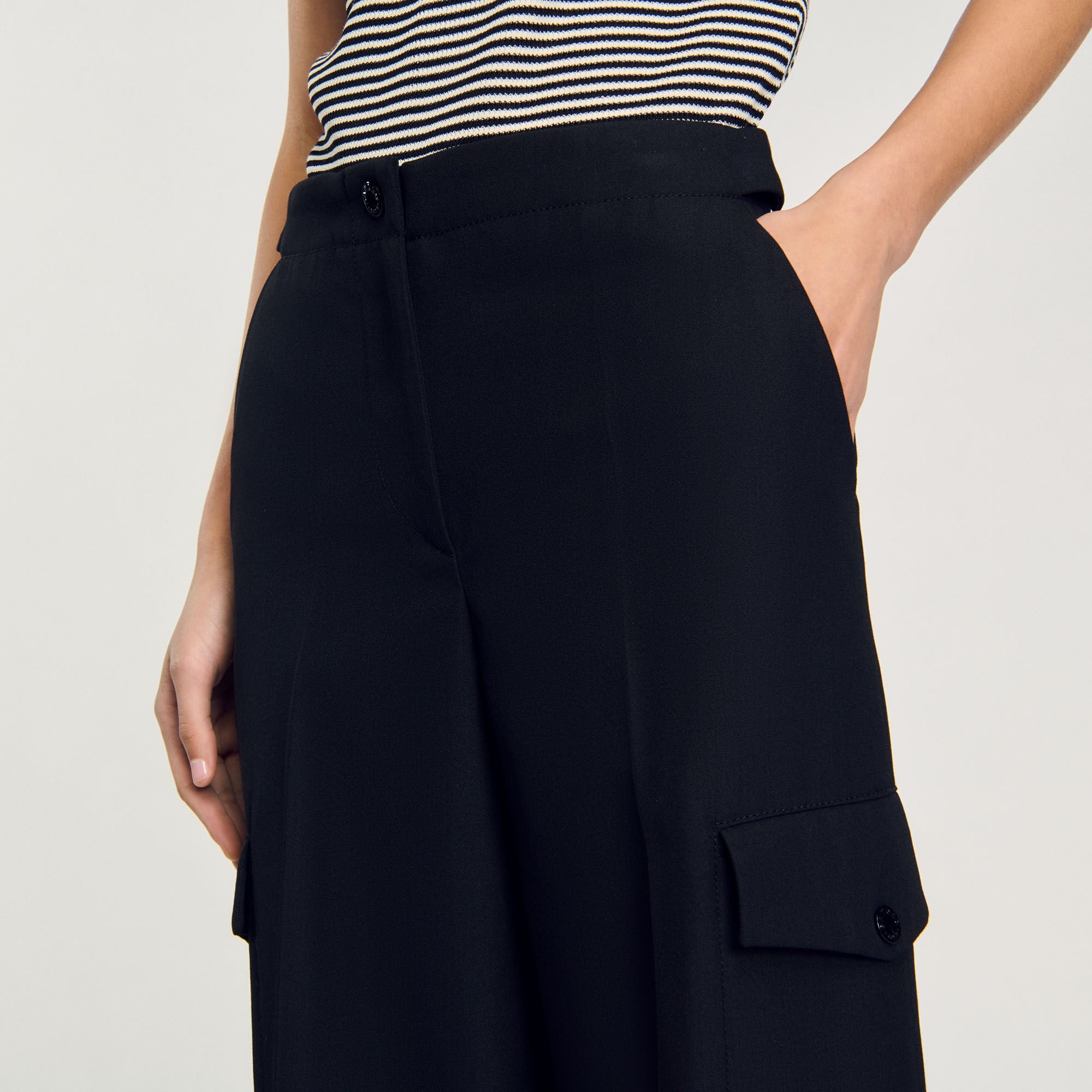 WIDE-LEG TROUSERS - 4