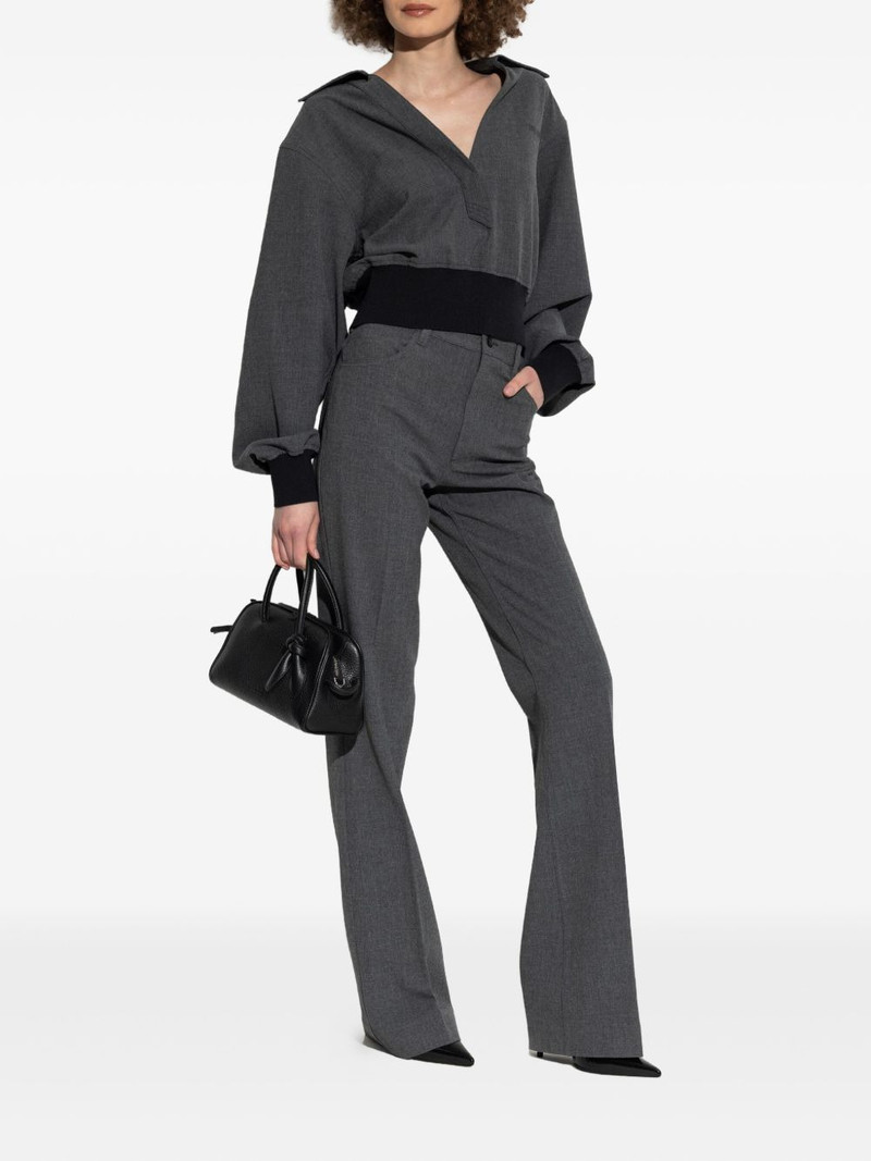 THE ATTICO button-fastening trousers outlook