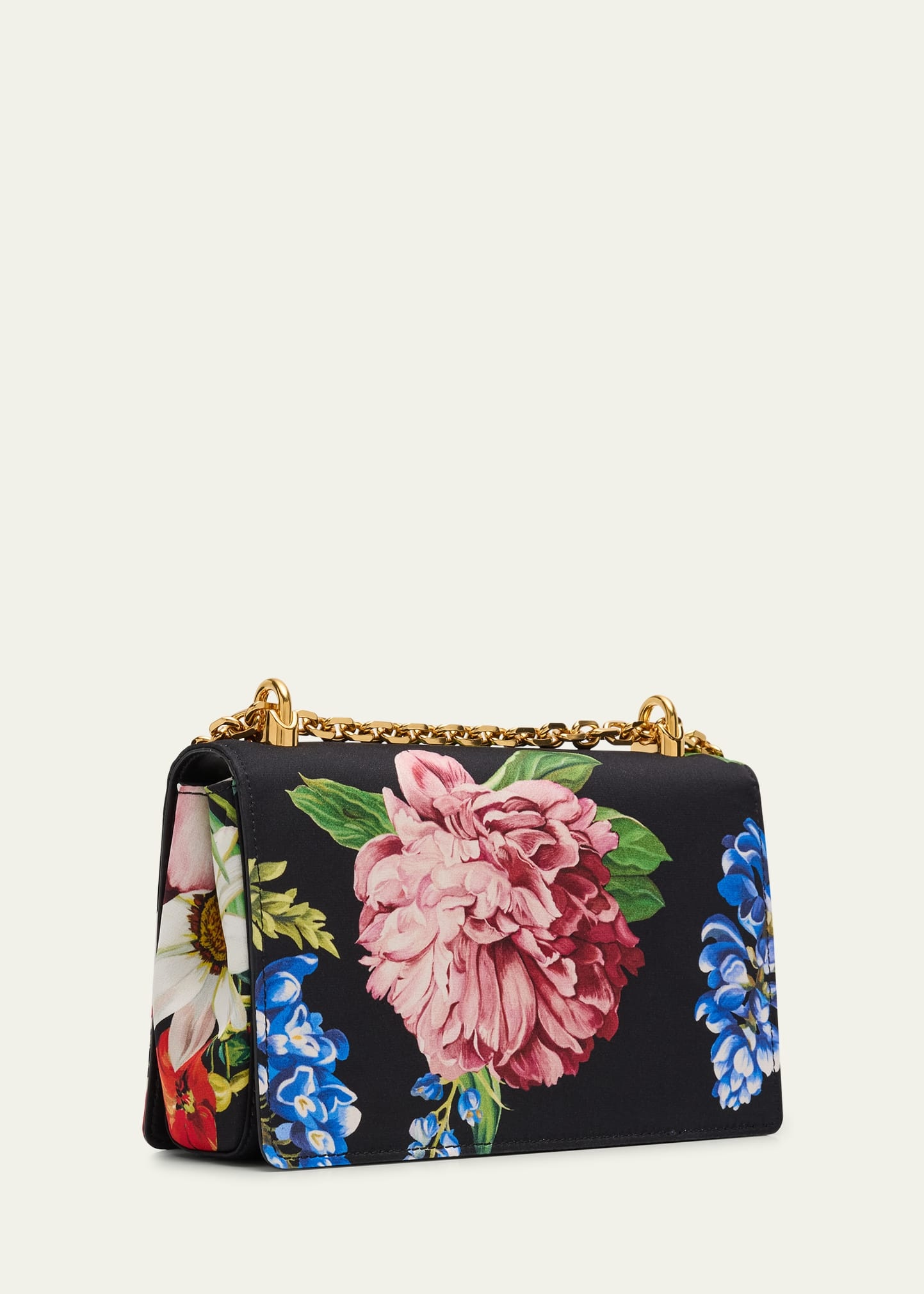 DG Girls Floral Flap Chain Crossbody Bag - 3