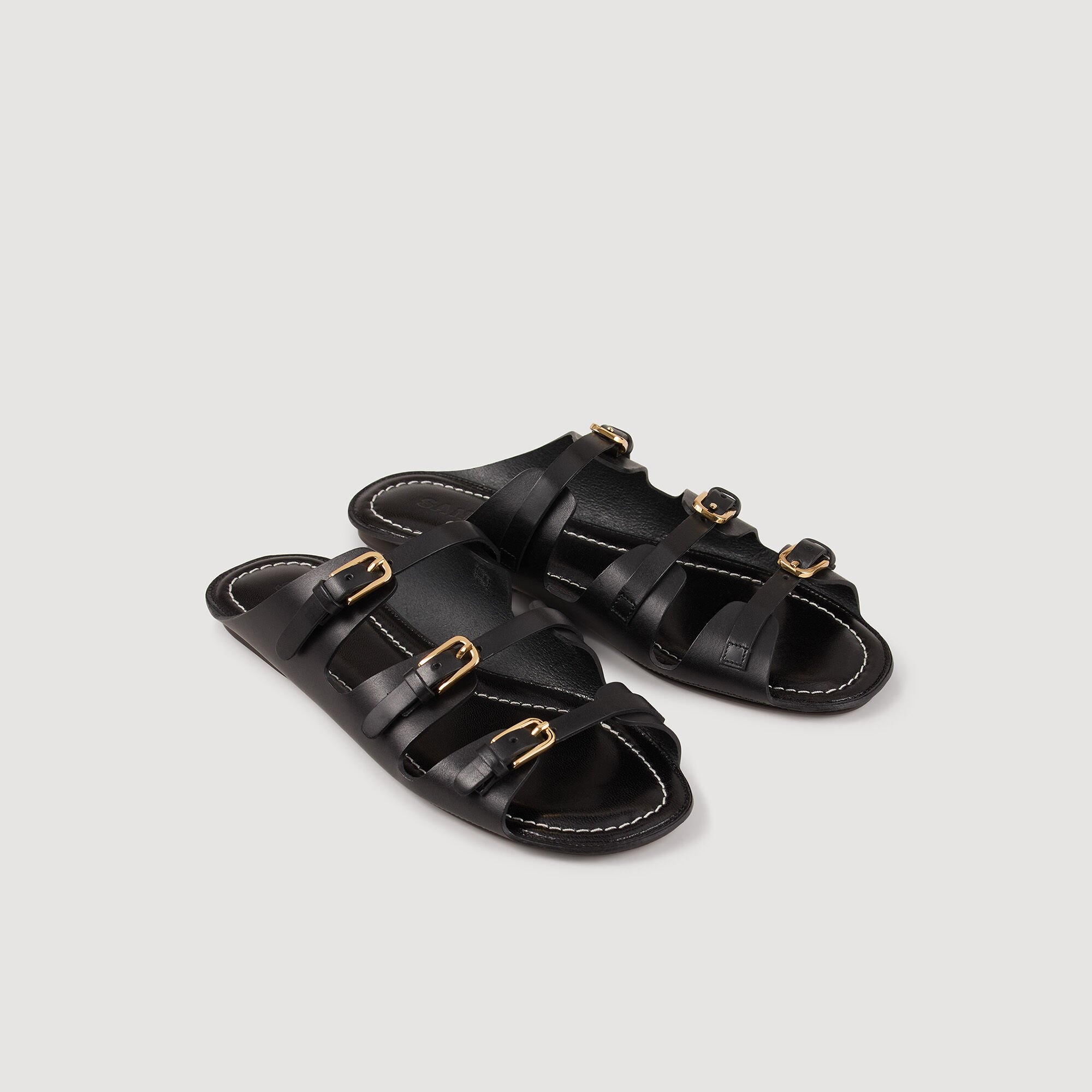 LEATHER SANDALS - 2