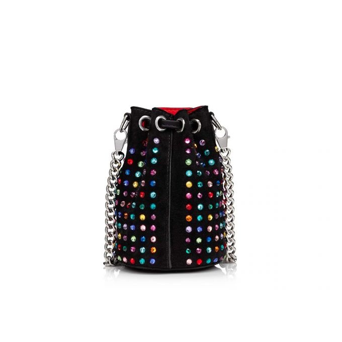 Marie Jane Bucket BLACK-MULTI/BLACK - 7