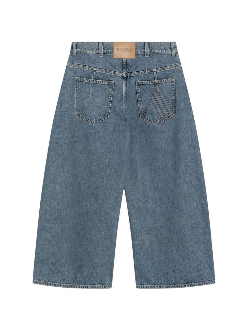 THE ATTICO wide-leg jeans outlook