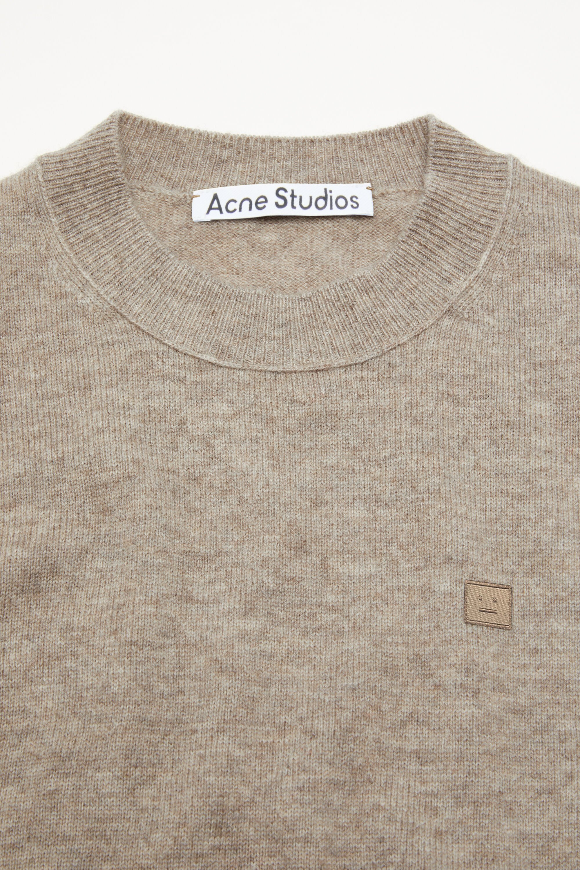 Jumper yak wool - Greige melange - 5
