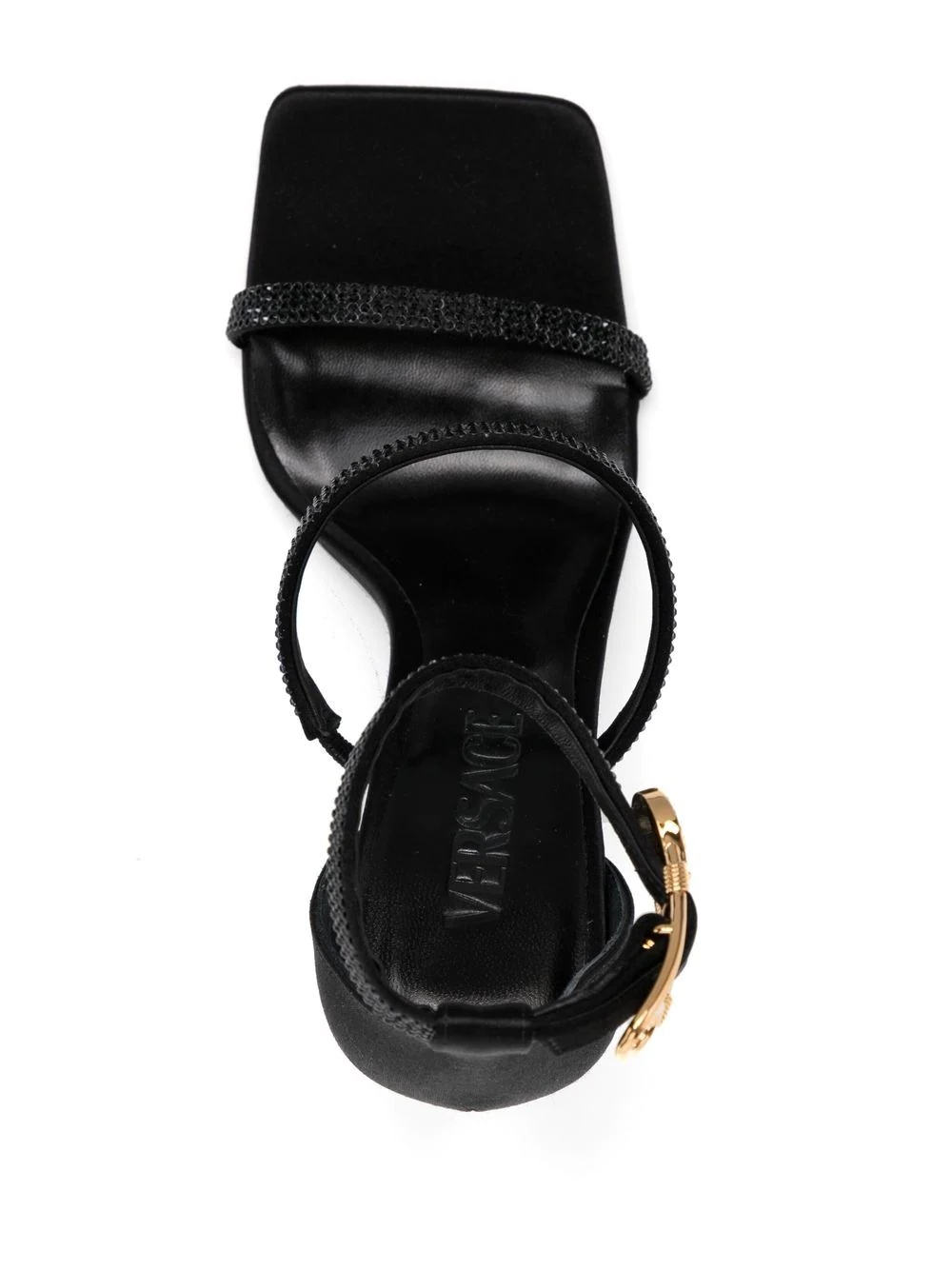 Fendace crystal-embellished sandals - 4