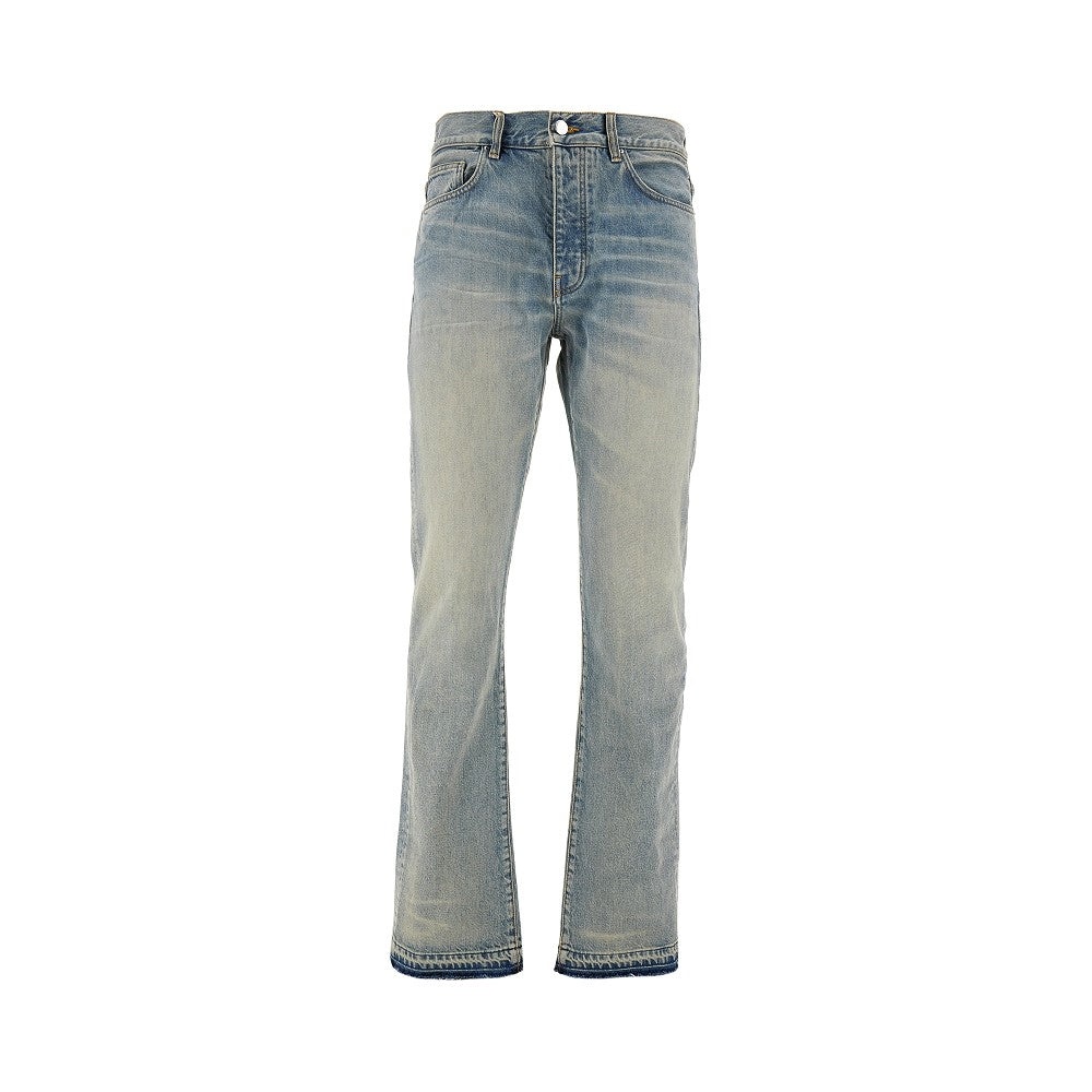RELEASE HEM STRAIGHT-FIT JEANS - 1