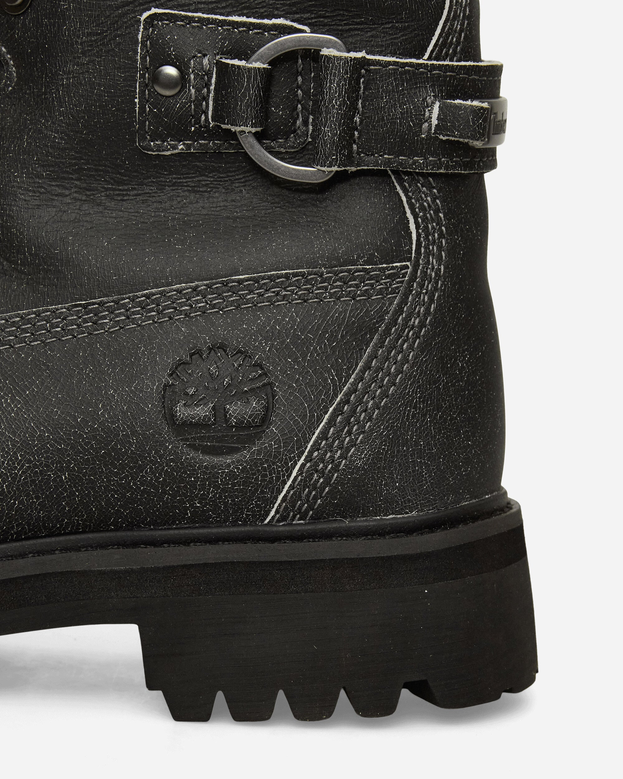 Tall Lace-Up Waterproof Boots Dark Grey - 6