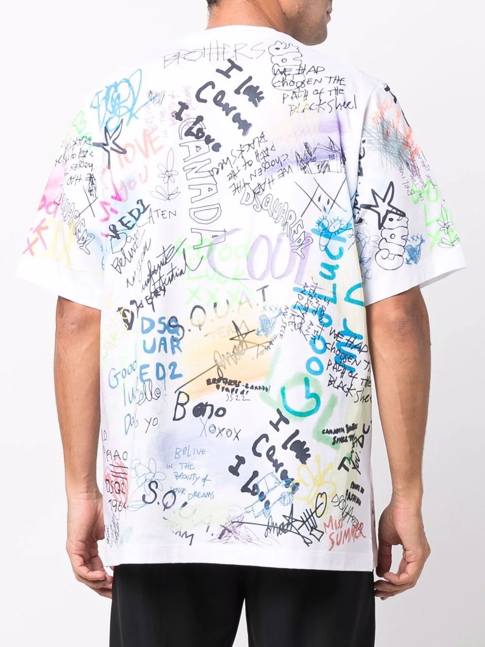 graphic-print cotton T-Shirt - 4