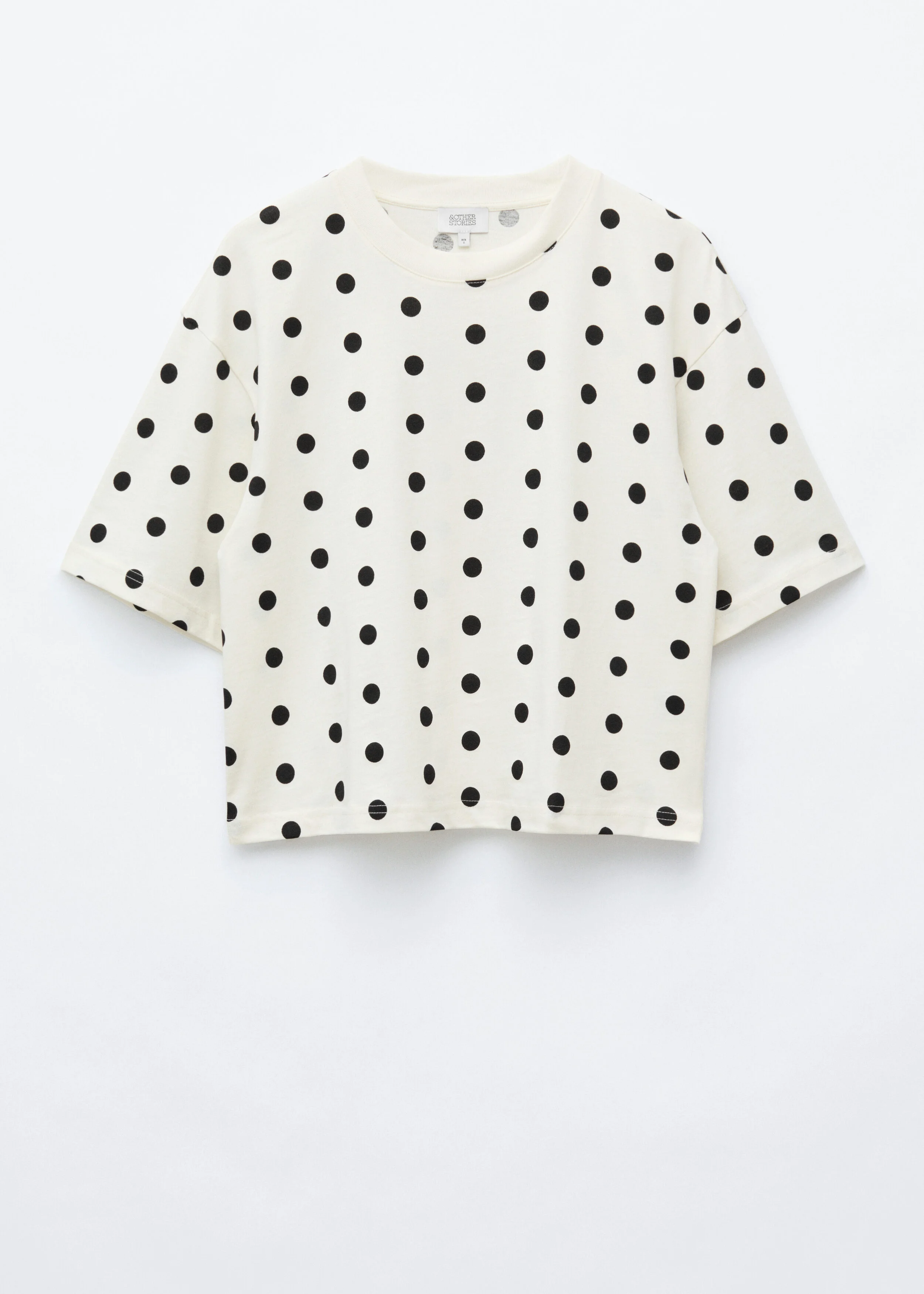 Boxy Cotton T-Shirt - 1