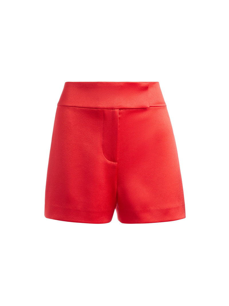 Alice + Olivia DYLAN HIGH WAISTED PINTUCK SHORT outlook
