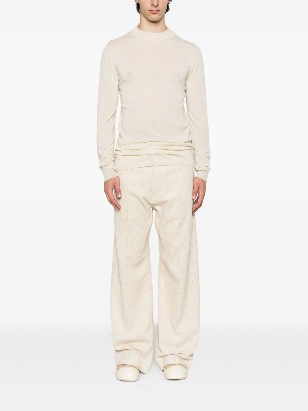 long-sleeved wool T-shirt - 2