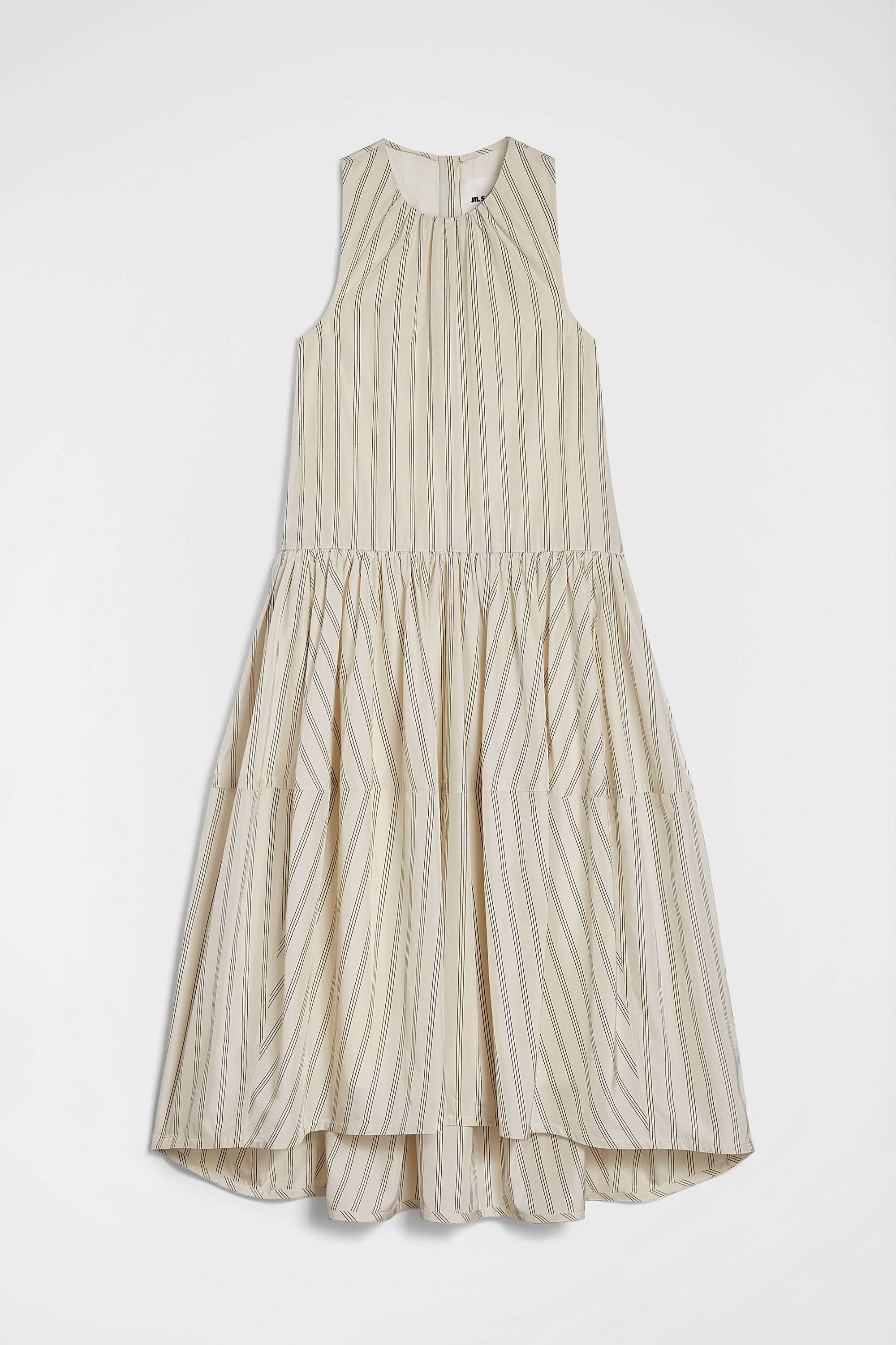 Crew-Neck Dress - 1