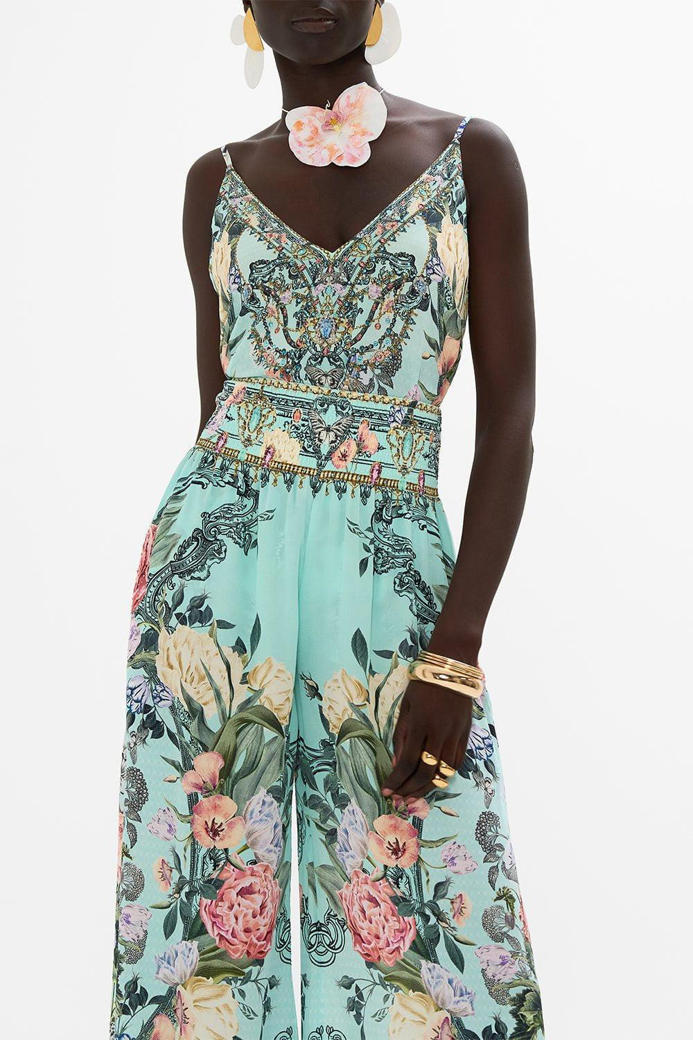 V Neck Cami - Petal Promise Land - 5