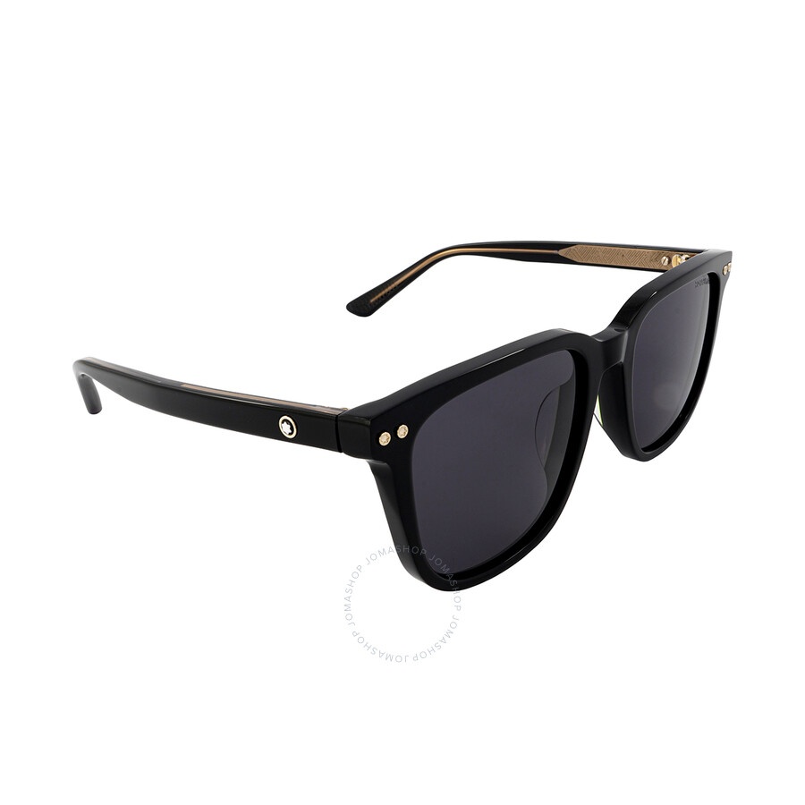Montblanc Smoke Square Men's Sunglasses MB0258SA 001 55 - 2