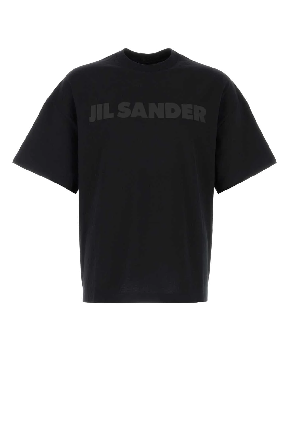 Jil Sander Men Black Cotton Oversize T-Shirt - 1