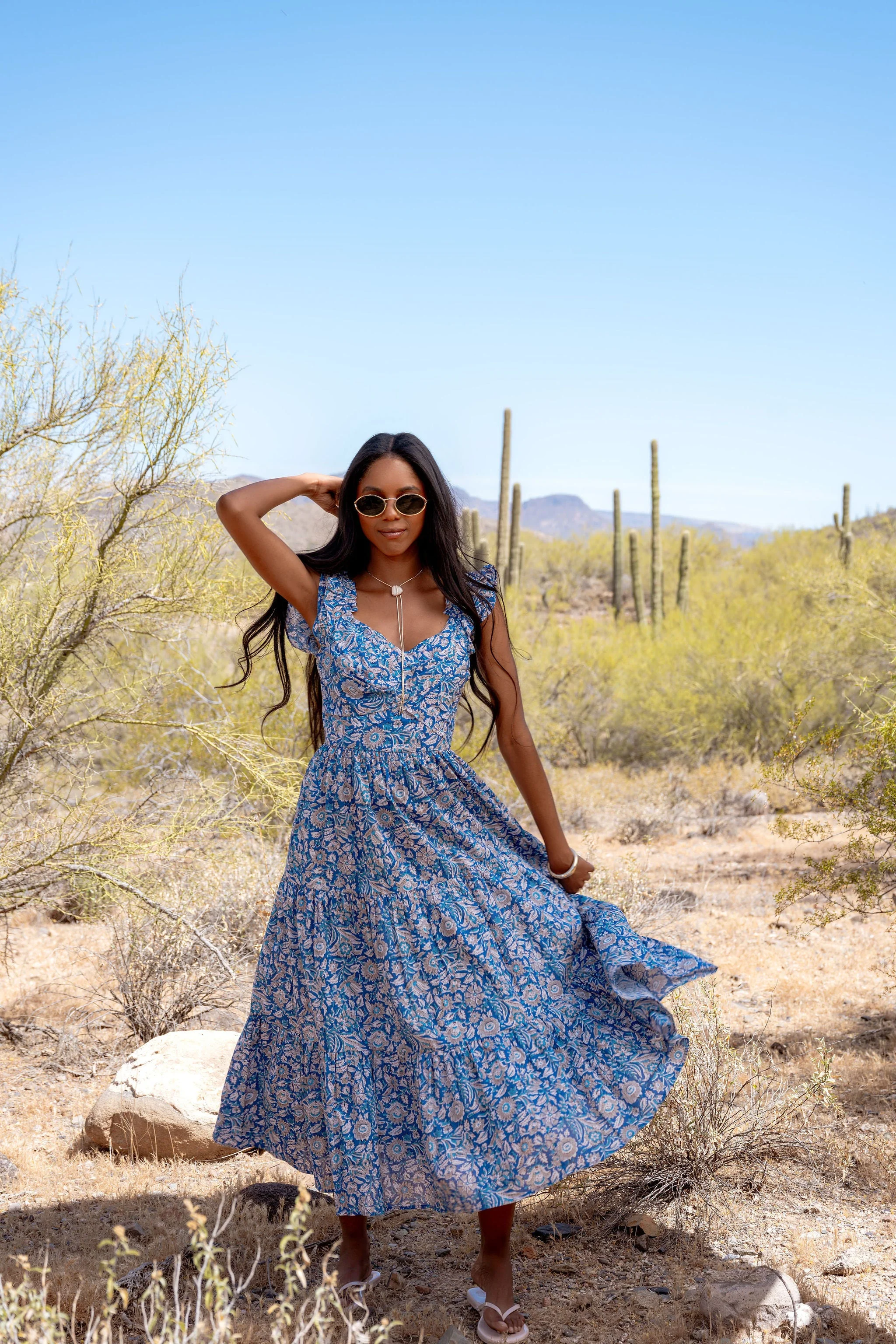 Mari Long Dress - 1