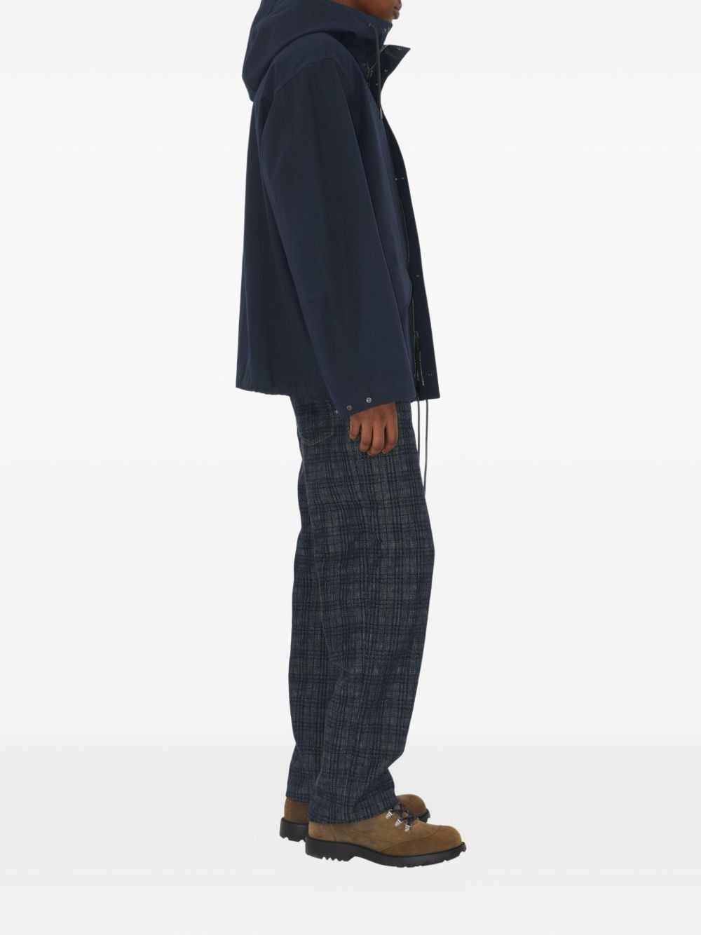 hooded oversized jacket - 3